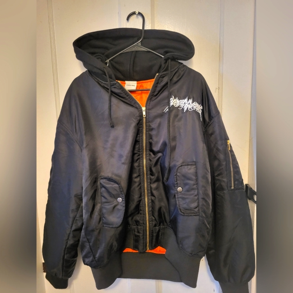Vetements black total Fucking Darkness Jacket